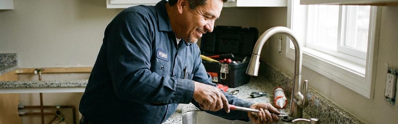 Instalación profesional de grifería en Basauri