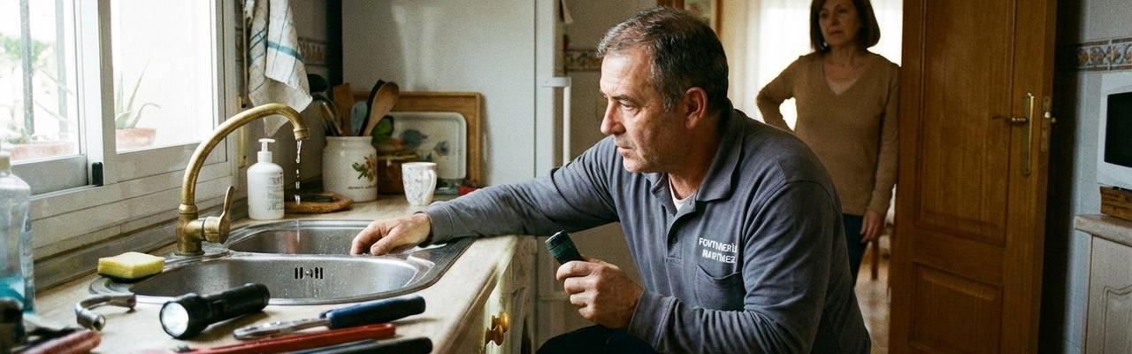 Reparación profesional de grifos en Basauri